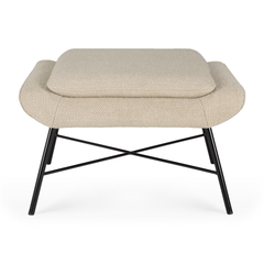 Barrow Footstool by Ethnicraft, complete product view
