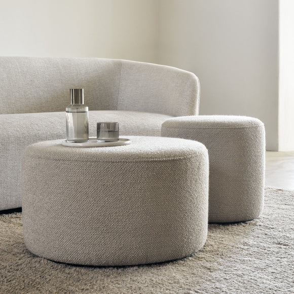Barrow pouf By Ethnicraft Media Cabs Ethnicraft