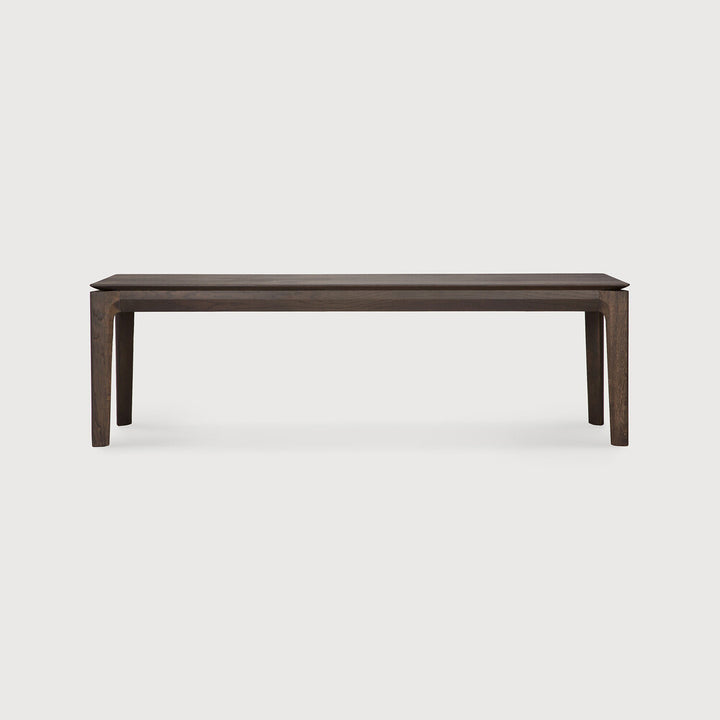 Ethnicraft Bok bench Material:Oak brown, Size:65.5 in on white background