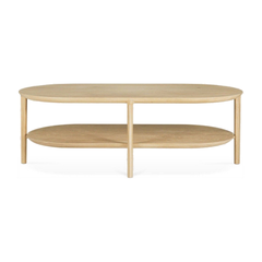 Bok Coffee Table by Ethnicraft, complete product view