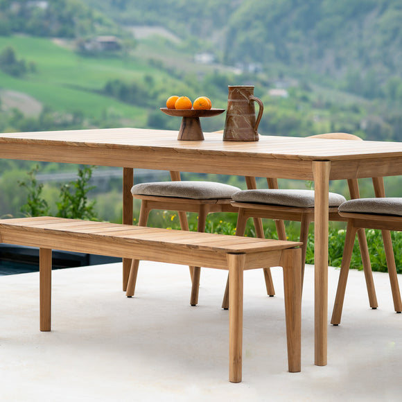 Bok Outdoor Bench By Ehnicraft Outdoor Dining Table Ethnicraft