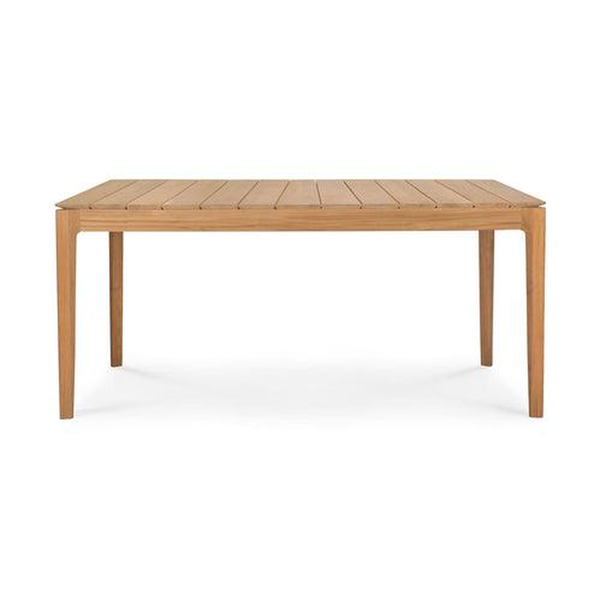 Bok Outdoor Dining Table by Ethnicraft — complete studio view on white background