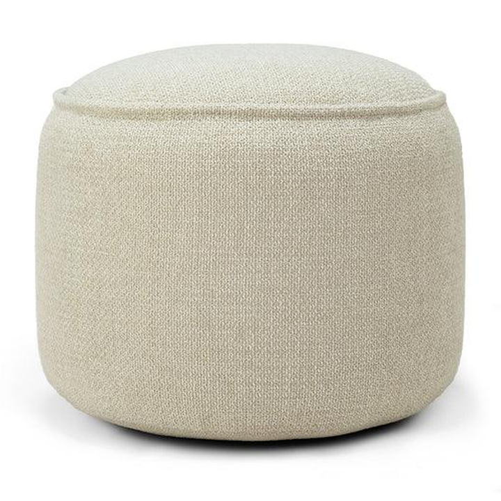 Donut Outdoor Pouf by Ethnicraft — complete studio view on white background
