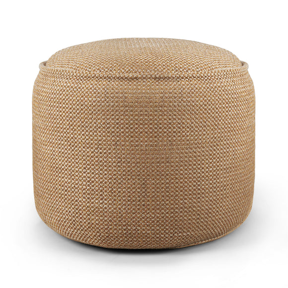 Donut Outdoor Pouf by Ethnicraft Outdoor Ottomans Ethnicraft
