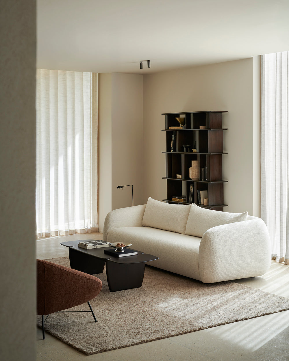 Ethnicraft Figur sofa styled in a modern interior