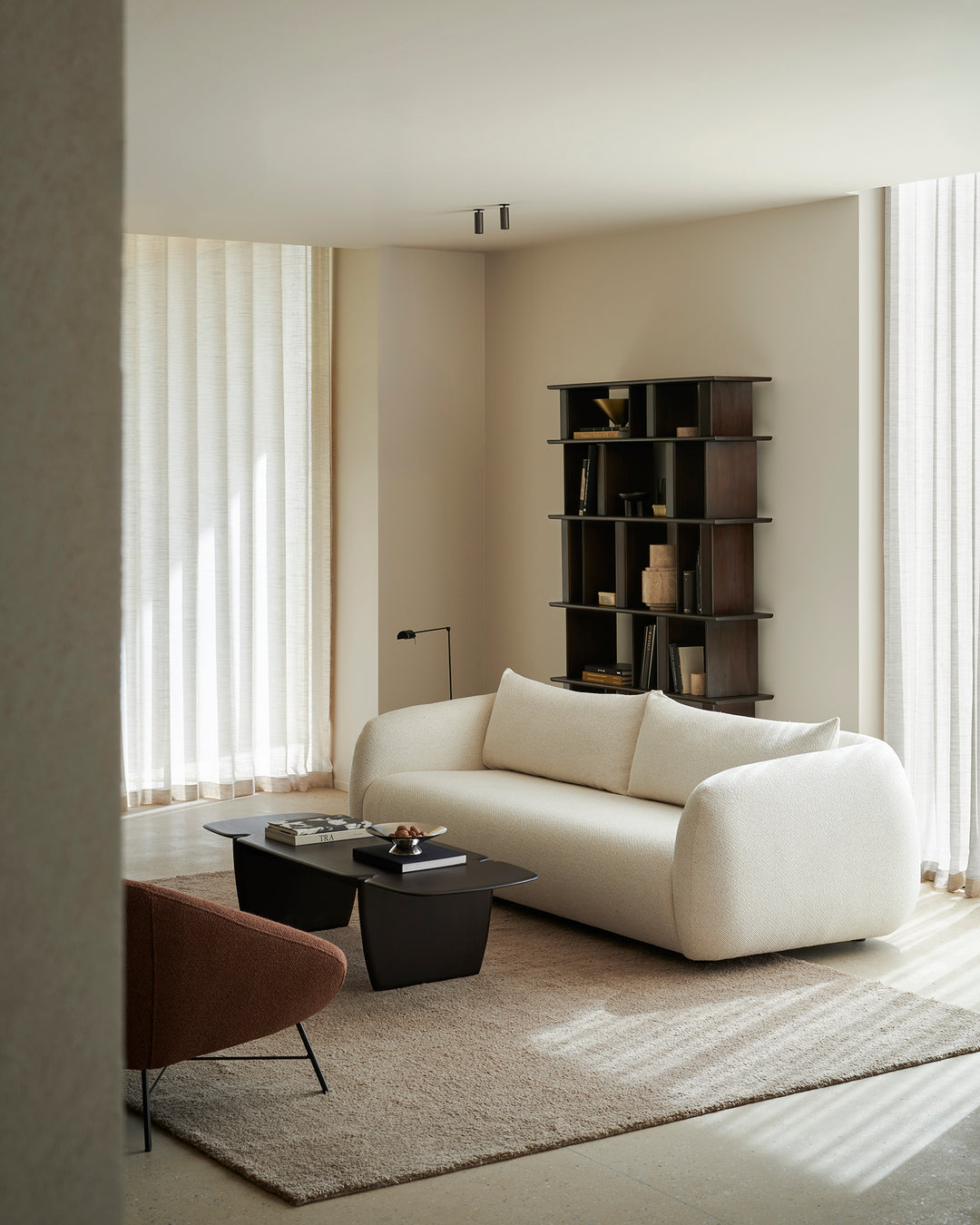 Ethnicraft Figur sofa styled in a modern interior