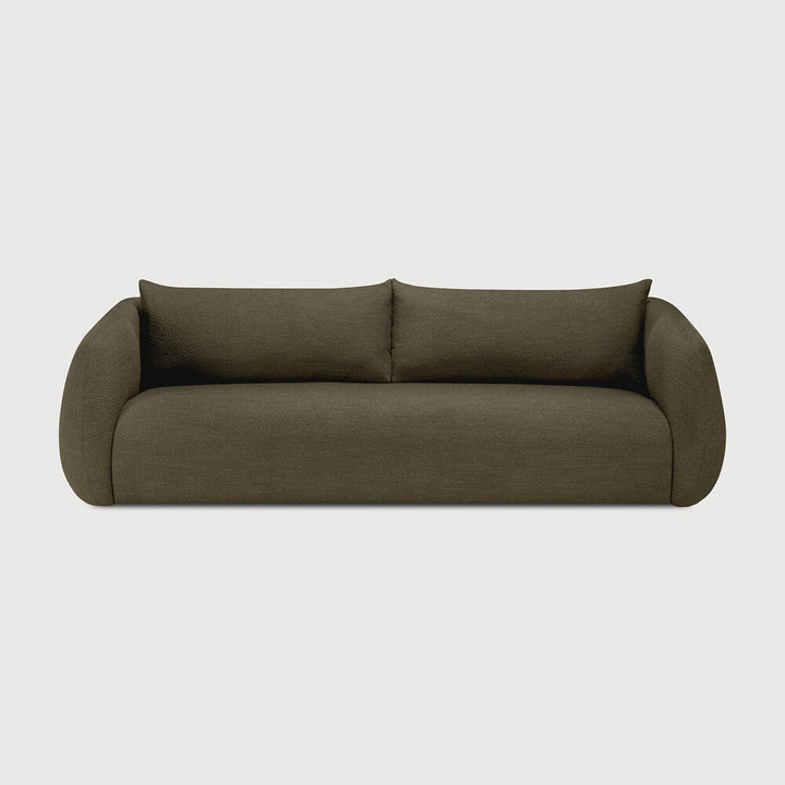 Ethnicraft Figur sofa Colour:Eden, Size:3 seater on white background