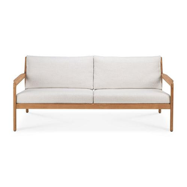 Jack Outdoor 2 Seater Sofa by Ethnicraft — complete studio view on white background