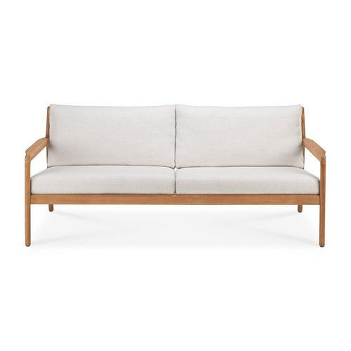 Jack Outdoor 2 Seater Sofa by Ethnicraft — complete studio view on white background