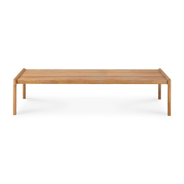 Jack outdoor coffee table by Ethnicraft — complete studio view on white background