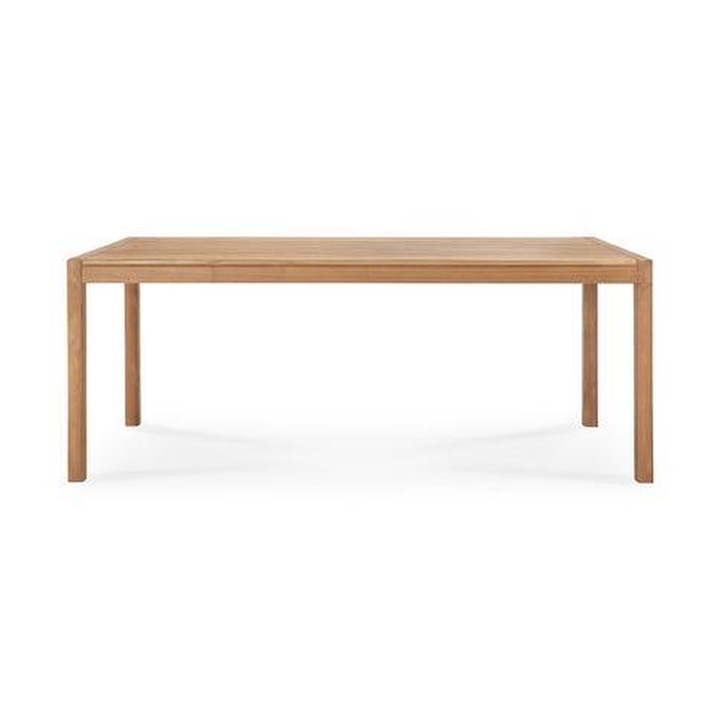 Jack Outdoor Dining Table by Ethnicraft — complete studio view on white background