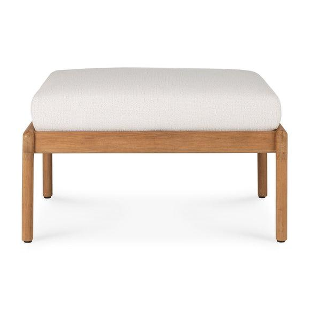 Jack Outdoor Footstool by Ethnicraft — complete studio view on white background