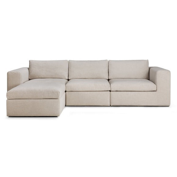 Mellow 3 Seater Sofa With Ottoman By Ethnicraft Sectionals Ethnicraft