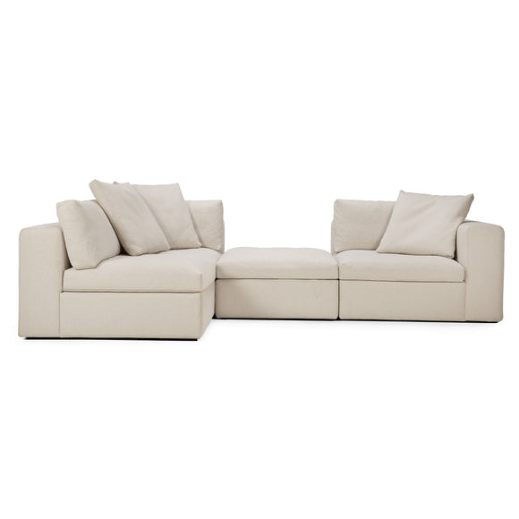 Mellow 4-Piece Open Back Sectional by Ethnicraft Sectionals Ethnicraft