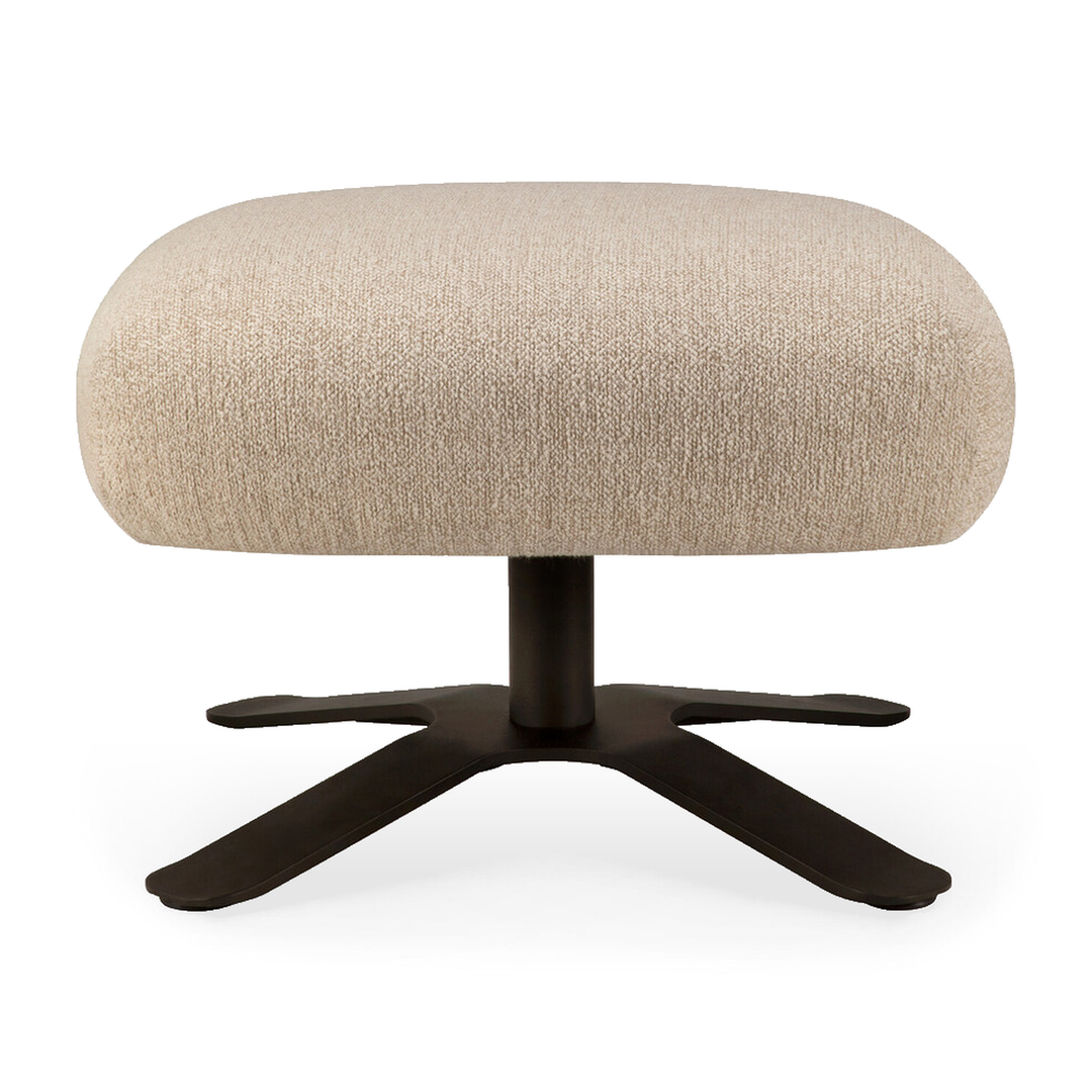 Merge Footstool by Ethnicraft, complete product view