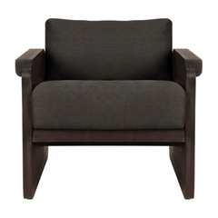 Panel Lounge Chair by Ethnicraft, complete product view