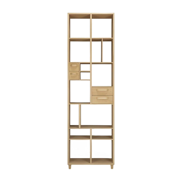 Pirouette rack by Ethnicraft, complete product view
