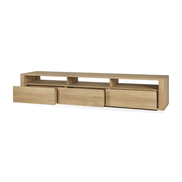 Shadow Media Console by Ethnicraft, complete product view