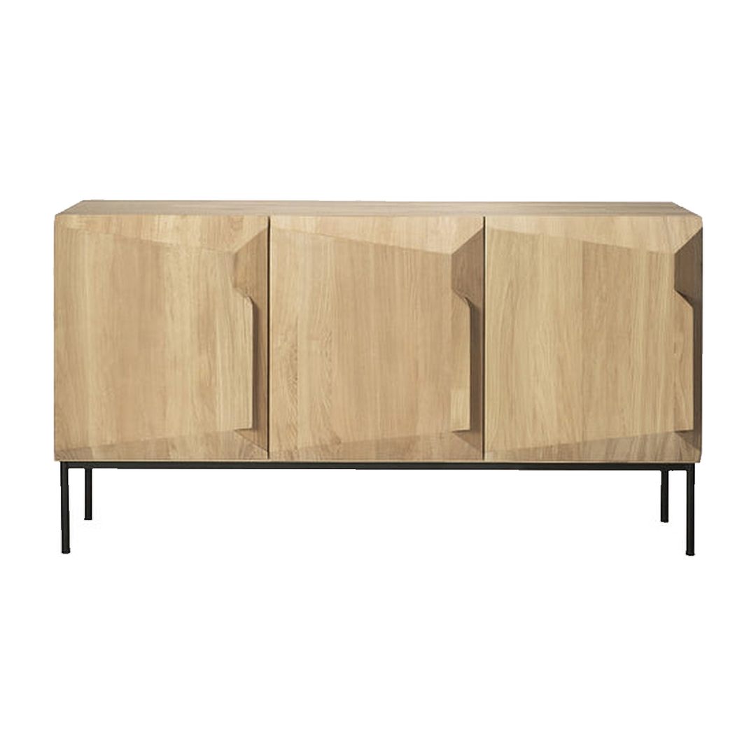 Stairs 3-Door Sideboard by Ethnicraft, complete product view