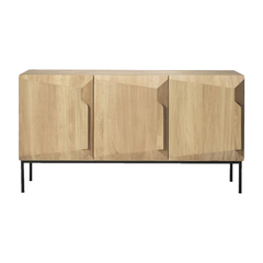Stairs 3-Door Sideboard by Ethnicraft, complete product view