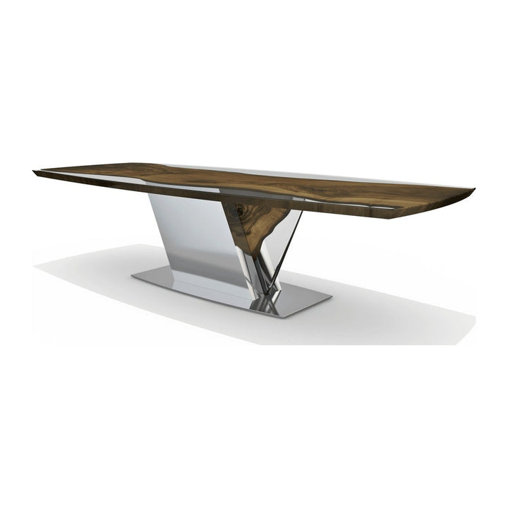 Evandros Walnut Dining Table Arditi Collection