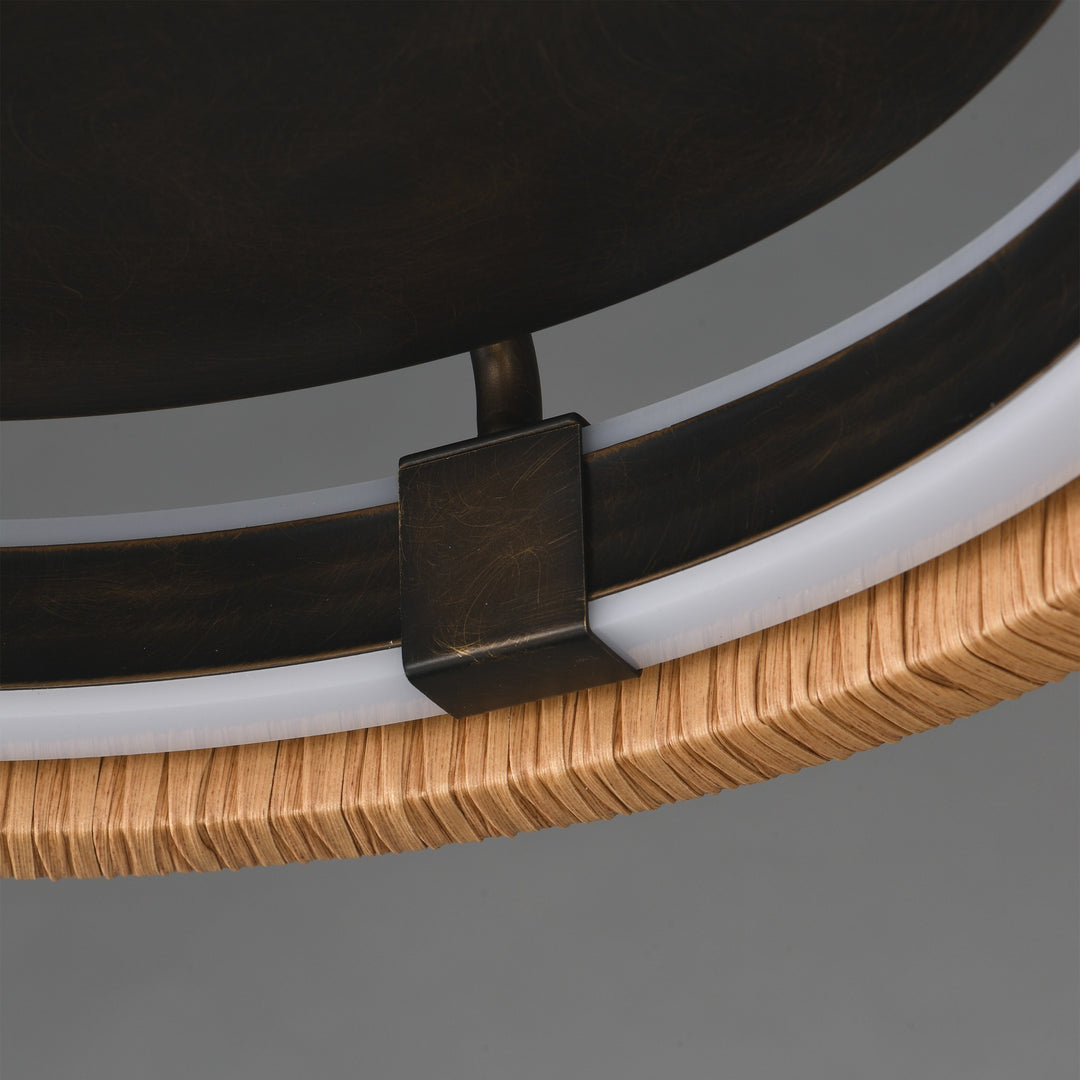 Kaia 20 LED Semi-Flush Mount - 5CCT by Studio M Lighting – lifestyle