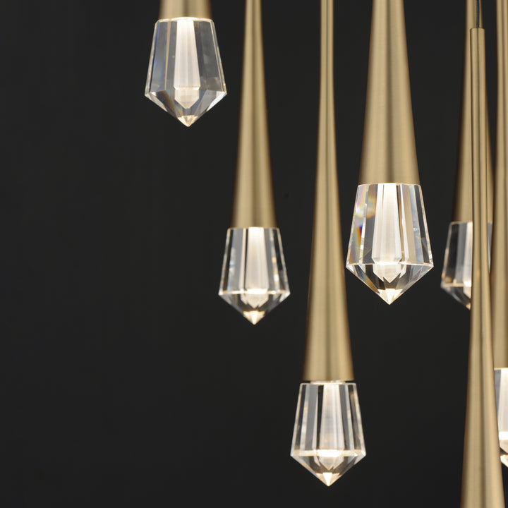 Pierce 9-Light LED Pendant by Studio M Lighting – lifestyle