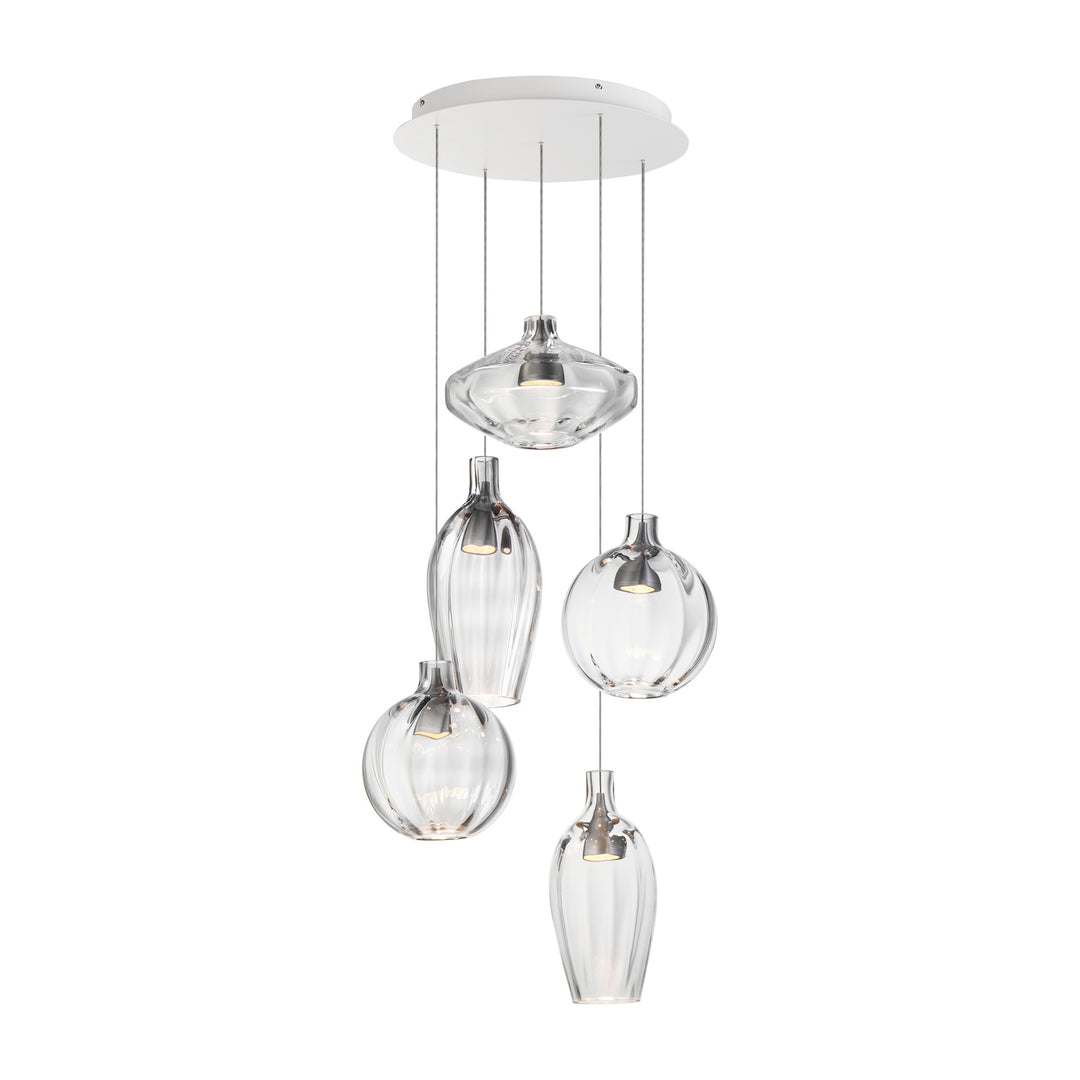 Ray Dance 5-Light LED Multi-Pendant by Studio M Lighting