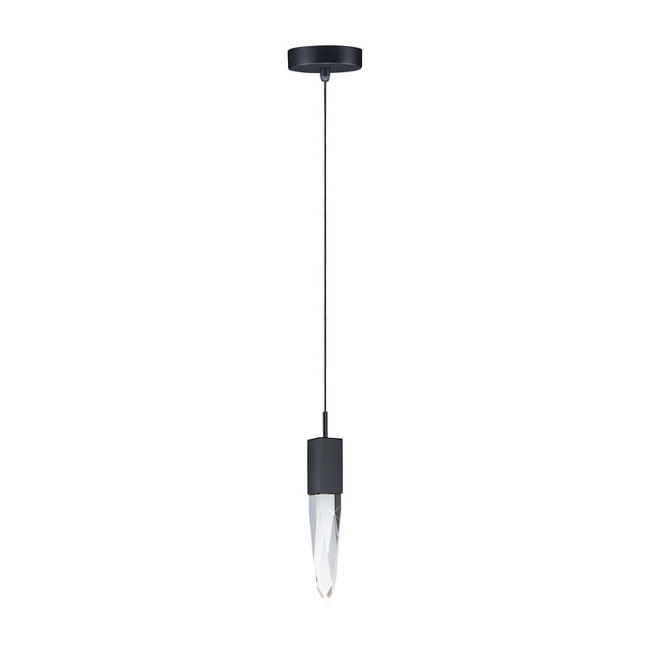 Quartz LED Pendant 351242 by Studio M Lighting in Black