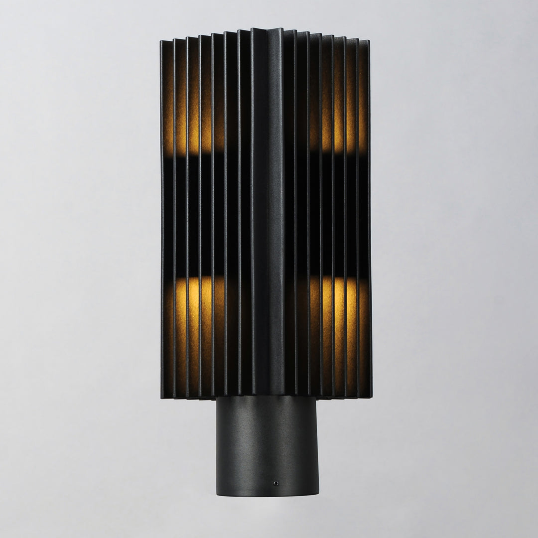 Rampart LED Outdoor Post Mount by Studio M Lighting – lifestyle