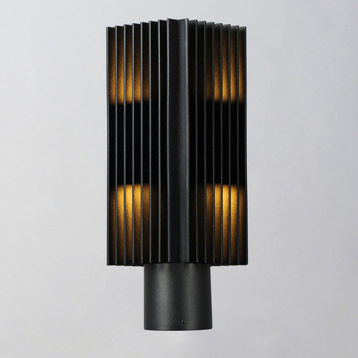 Rampart LED Outdoor Post Mount by Studio M Lighting – lifestyle
