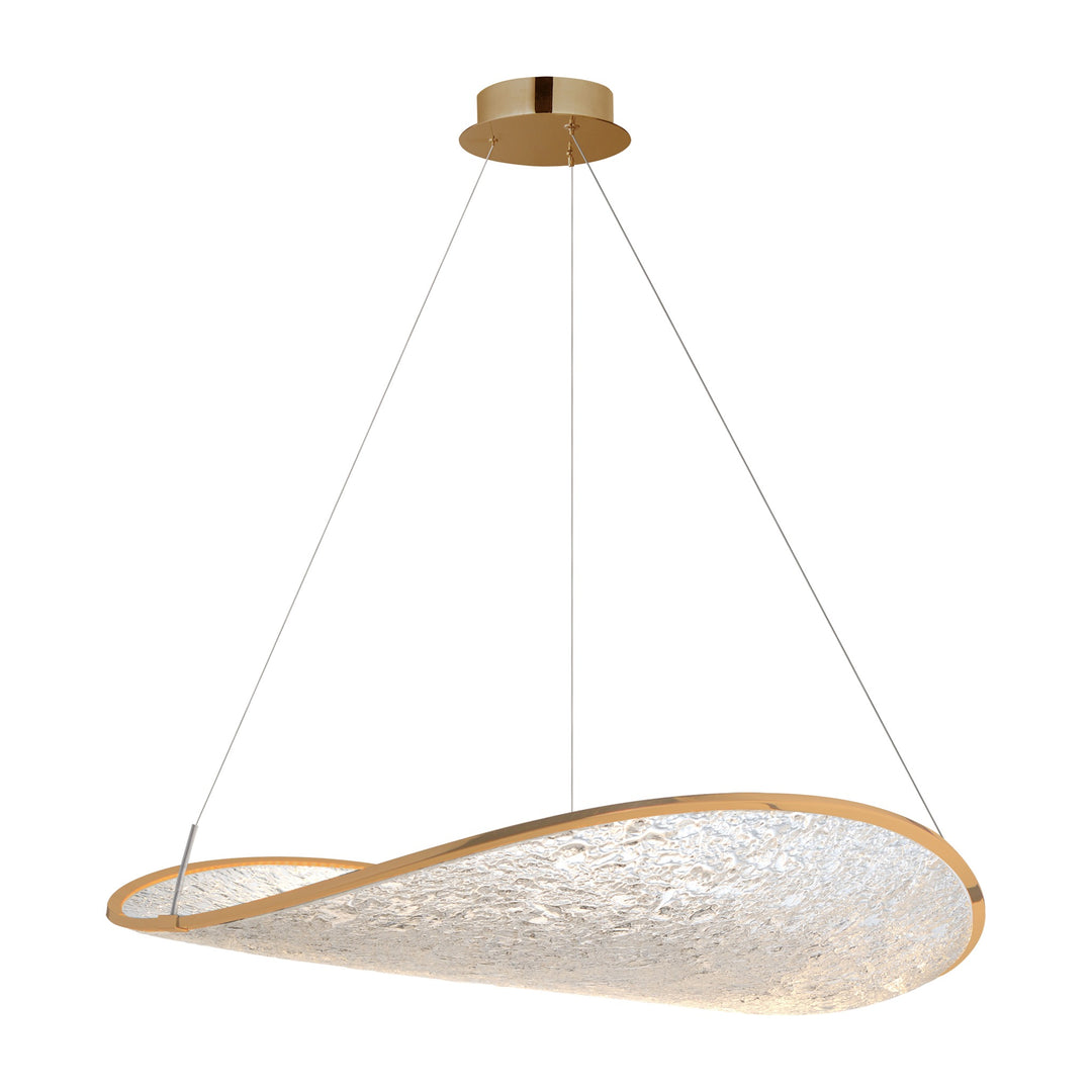 Moonscapes Multi-Light Pendant by Studio M Lighting in Brushed Champagne