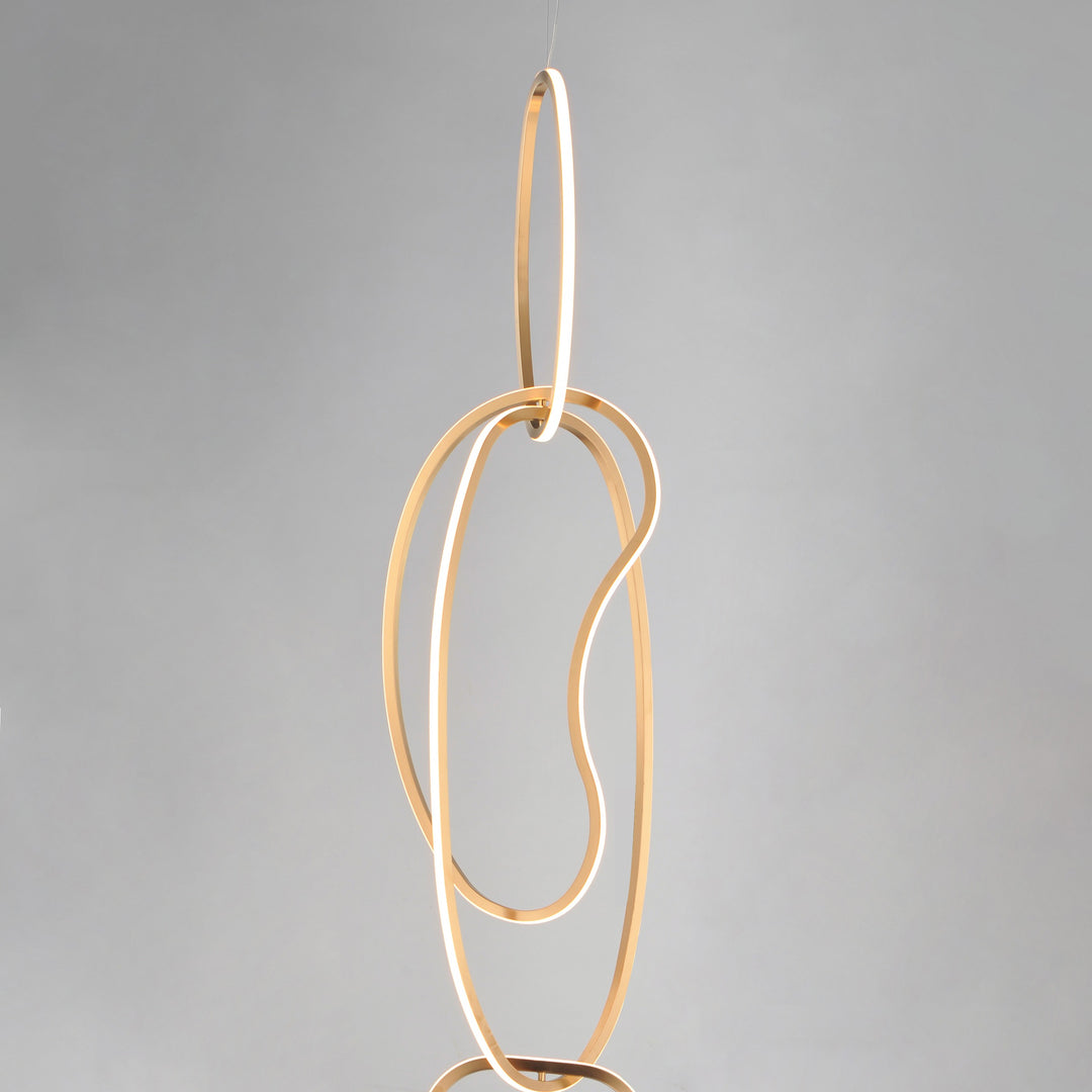 Unity Vertical LED Pendant by Studio M Lighting – lifestyle