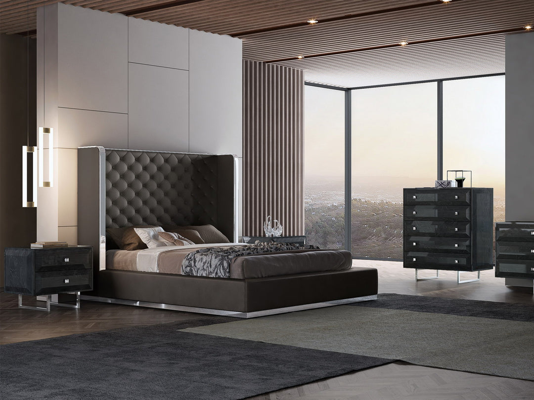 Abrazo Bed Queen by Whiteline Modern Living – lifestyle