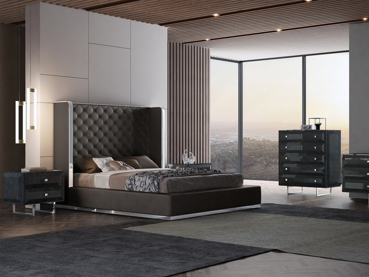 Abrazo Bed Queen by Whiteline Modern Living – lifestyle