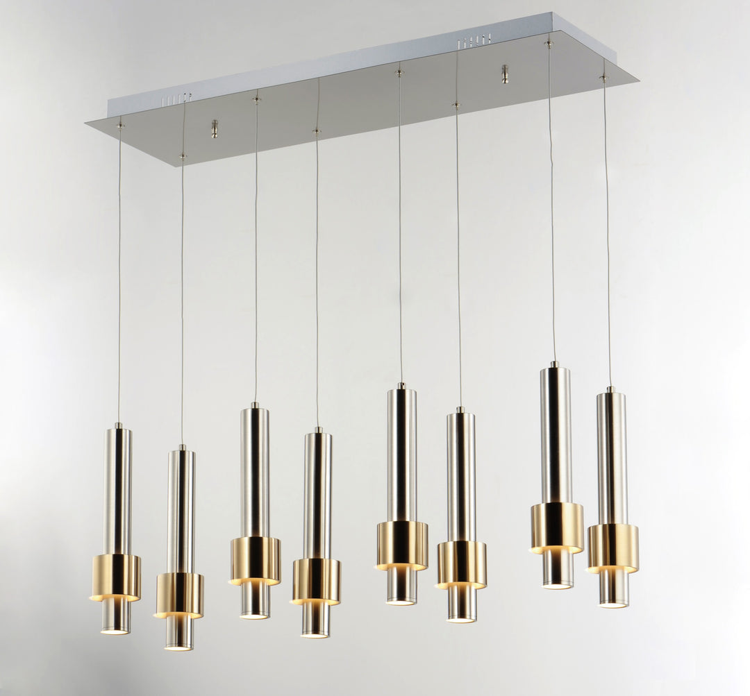Reveal 8-Light LED Pendant by Studio M Lighting – lifestyle