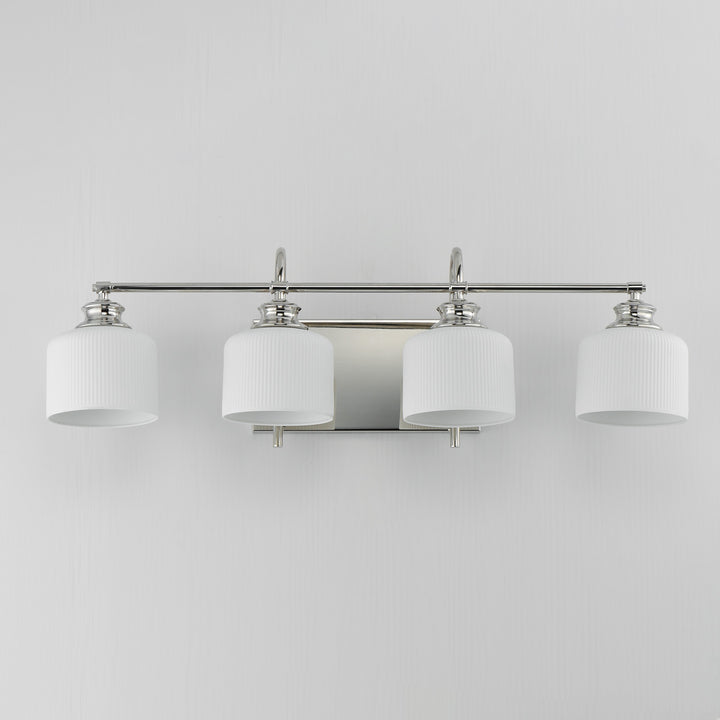 Bisque 4-Light Bath Vanity by Studio M Lighting – lifestyle