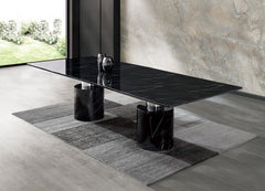 Geneva Extra Large Dining Table by Whiteline Modern Living – lifestyle