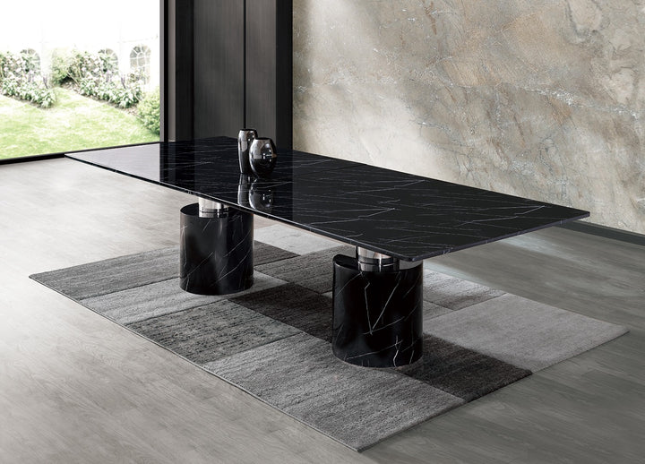 Geneva Extra Large Dining Table by Whiteline Modern Living – lifestyle