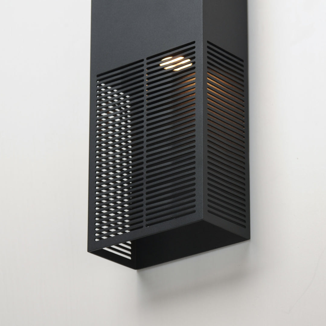 Grate 14 LED Outdoor Wall Sconce by Studio M Lighting – lifestyle