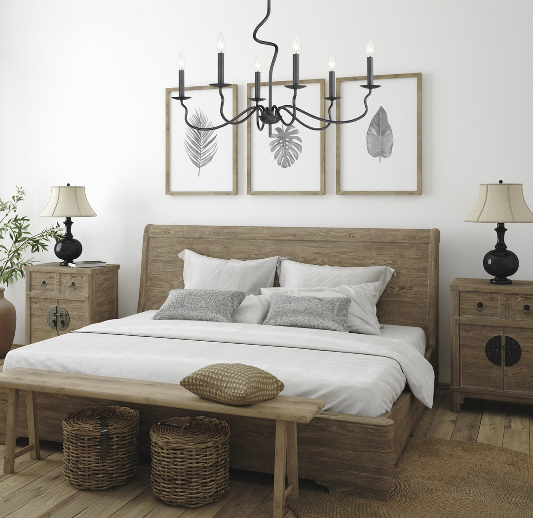 Padrona 6-Light Chandelier by Studio M Lighting – lifestyle