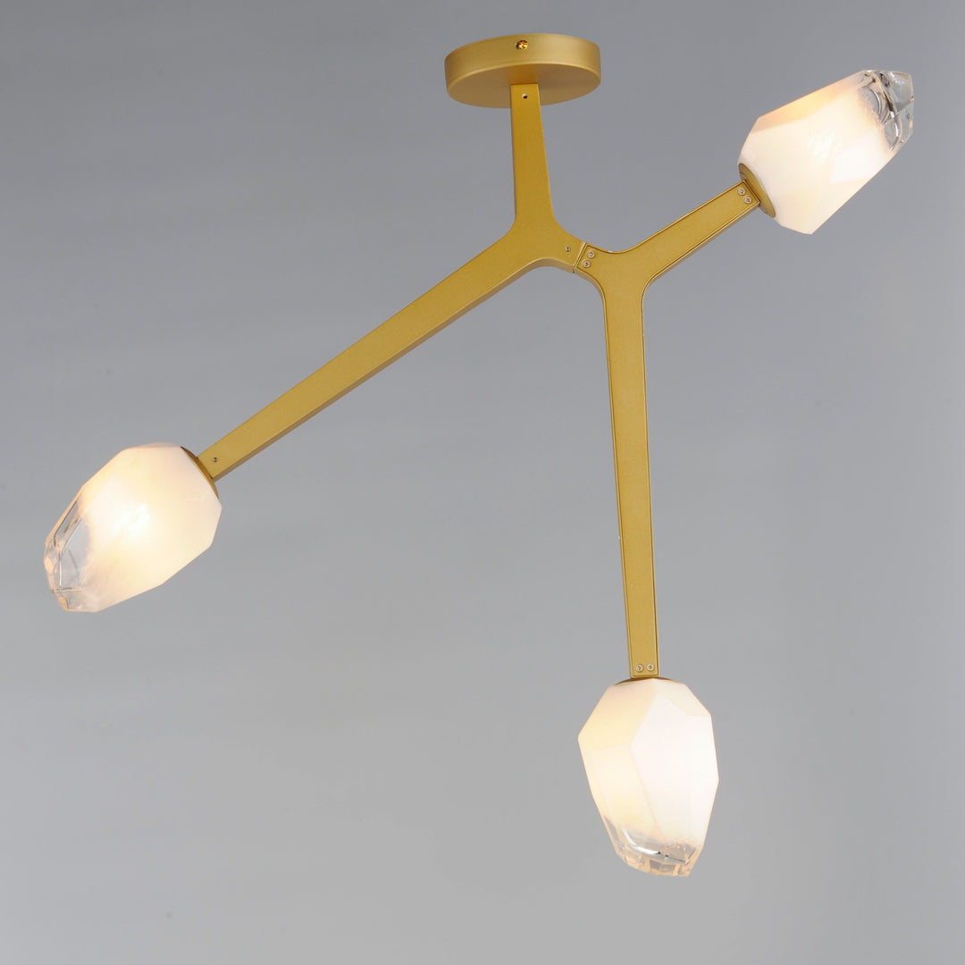 Blossom 3-Light Flush Mount by Studio M Lighting – lifestyle