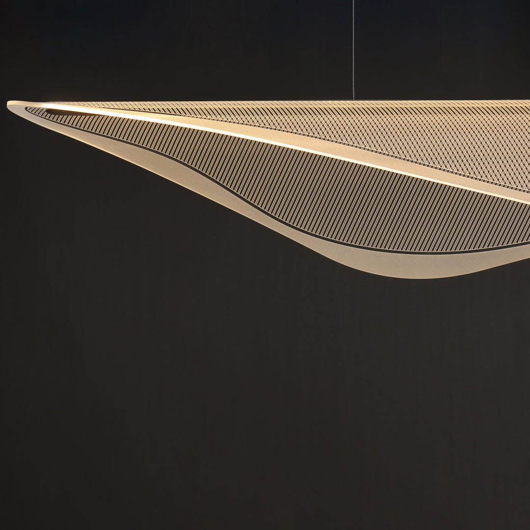 Manta 59 LED Linear Pendant by Studio M Lighting – lifestyle