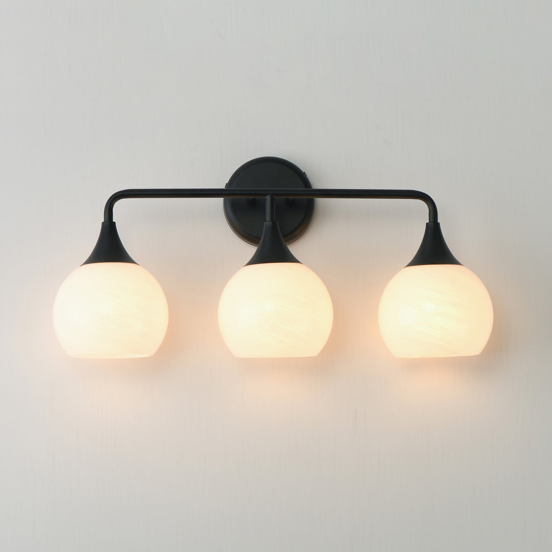 Neve 3-Light Bath Vanity by Studio M Lighting – lifestyle