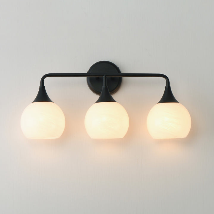 Neve 3-Light Bath Vanity by Studio M Lighting – lifestyle