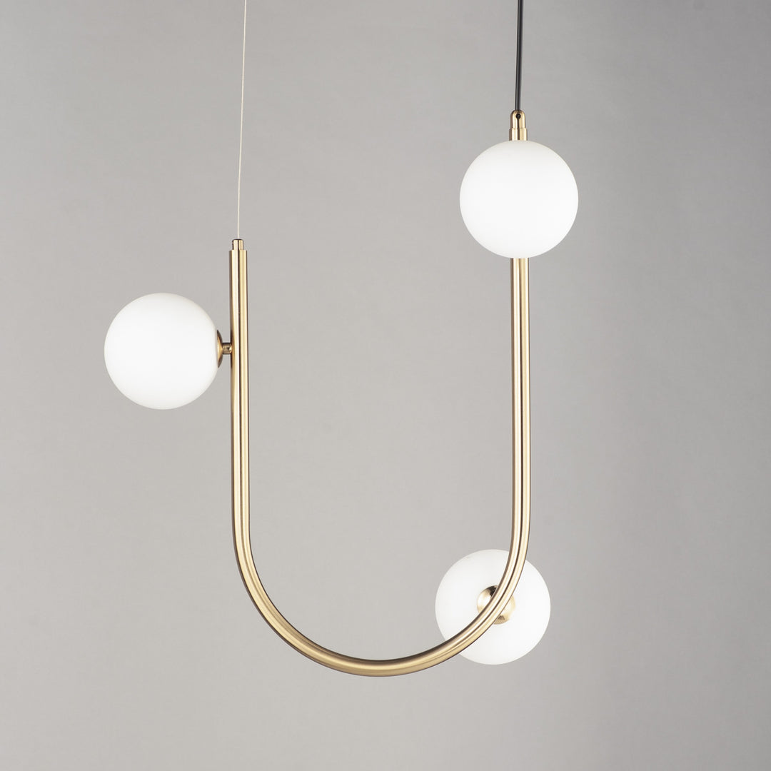 Contour 3-Light Cord Hung Pendant by Studio M Lighting – lifestyle