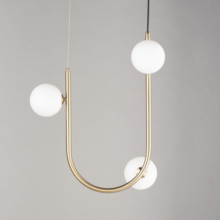 Contour 3-Light Cord Hung Pendant by Studio M Lighting – lifestyle
