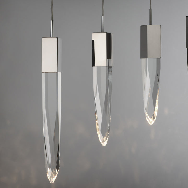 Quartz LED 12-Light Pendant by Studio M Lighting – lifestyle