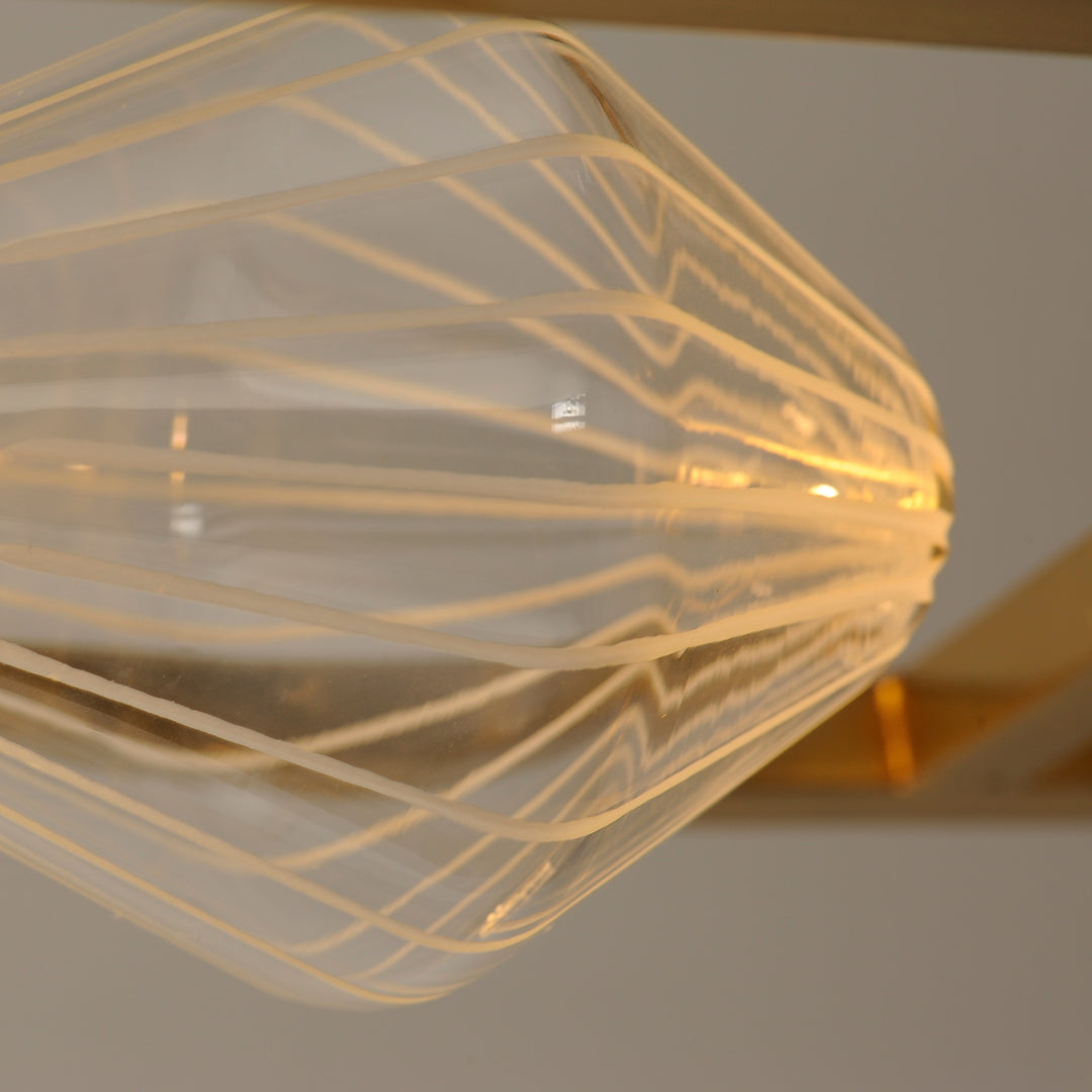 Zeppelin 50" LED Linear Pendant by Studio M Lighting – lifestyle