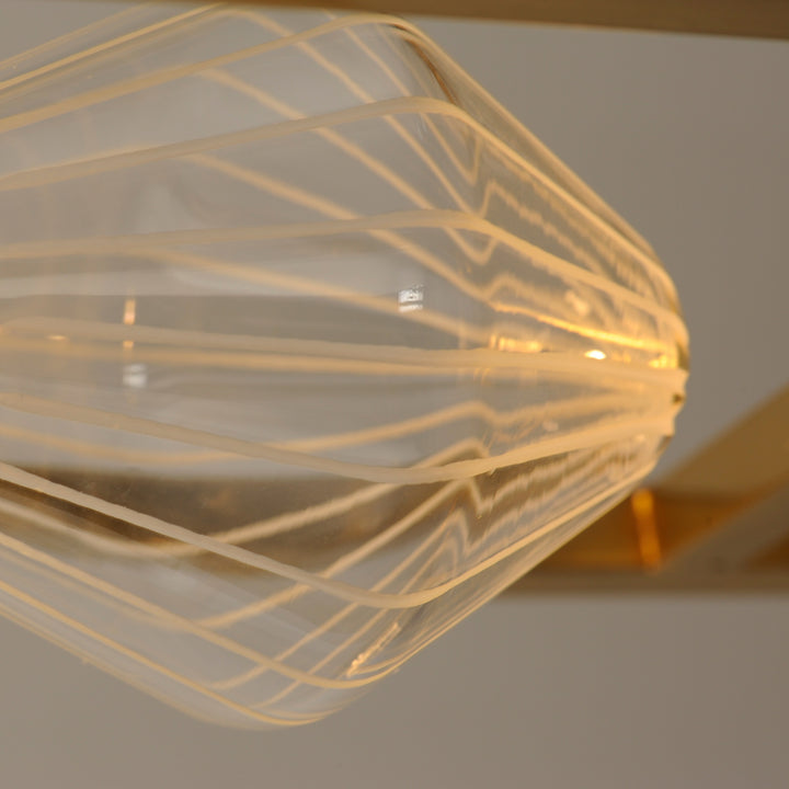 Zeppelin 50" LED Linear Pendant by Studio M Lighting – lifestyle